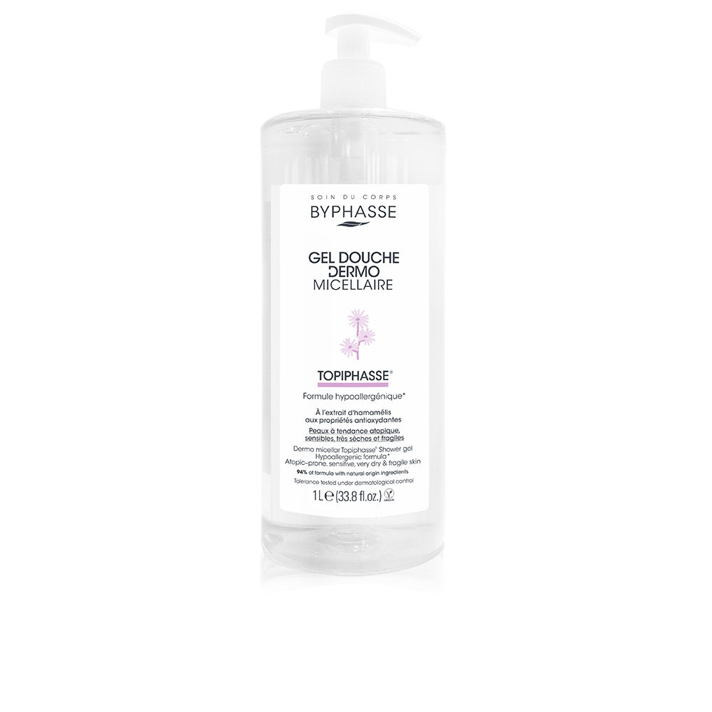ByphasseDermoMicellarTopiphasseShowerGel1000ml Byphasse Dermo Micellar Topiphasse Shower Gel 1000ml - Image 1
