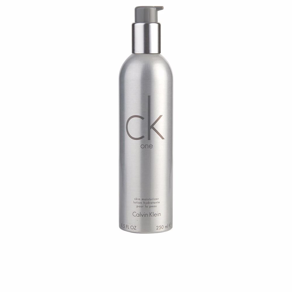 CalvinKleinCkOneSkinMoisturizer250ml Bottle of Calvin Klein Ck One Skin Moisturizer by Calvin Klein, a hydrating lotion indicated for nourishing all skin types.