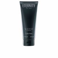 Bottle  of  Calvin  Klein  Eternity  For  Men  Hair  &  Body  Wash  by  Calvin  Klein,  a  shower  gel  indicated  for  cleansing  hair  and  body.