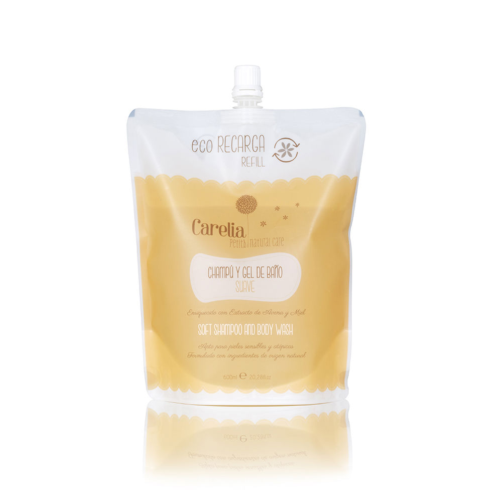 CareliaPetitsSoftShampooandBodyWashRefill600ml Carelia Petits Soft Shampoo and Body Wash Refill 600ml
