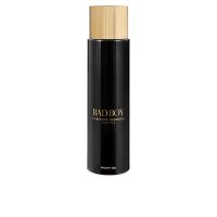 Bottle  of  Carolina  Herrera  Bad  Boy  Shower  Gel  by  Carolina  Herrera,  a  shower  gel  indicated  for  cleansing  the  body  and  hair.