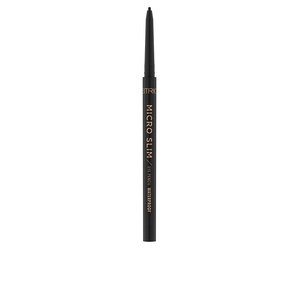 CatriceMicroSlimEyePencilWaterproofColor010BlackPerfection Catrice Micro Slim Eye Pencil Waterproof Color 010 Black Perfection