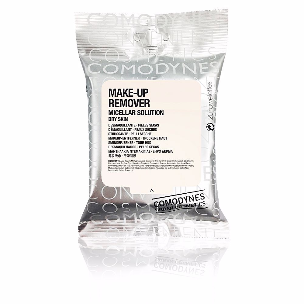 ComodynesMake-UpRemoverMicellarSolutionTowelettesx20 Box of Comodynes Make-Up Remover Micellar Solution Towelettes by Comodynes, a wipe indicated for removing makeup.