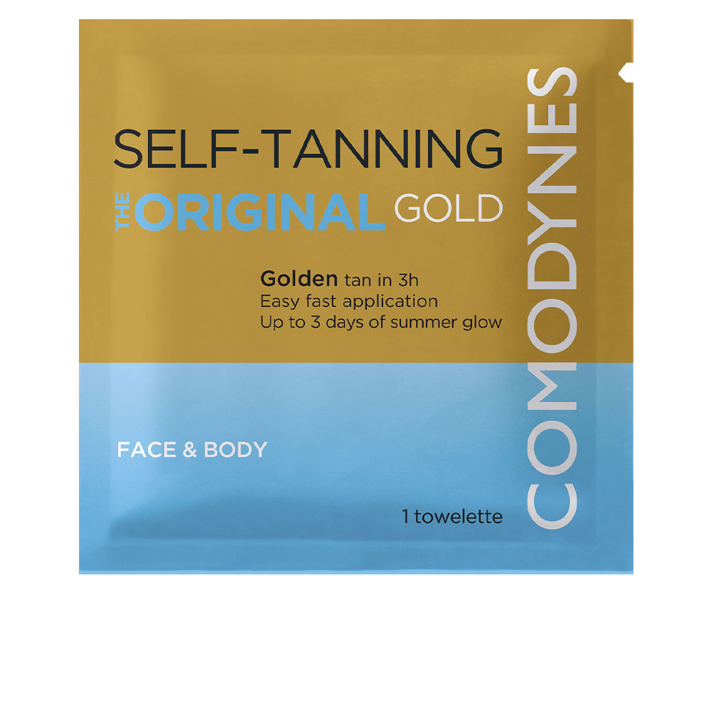 ComodynesSelf-TanningNatural&FastBronzingTowelettex1 Sachet of Comodynes Self-Tanning Natural & Fast Bronzing Towelette by Comodynes, a wipe indicated for a natural tan tone.