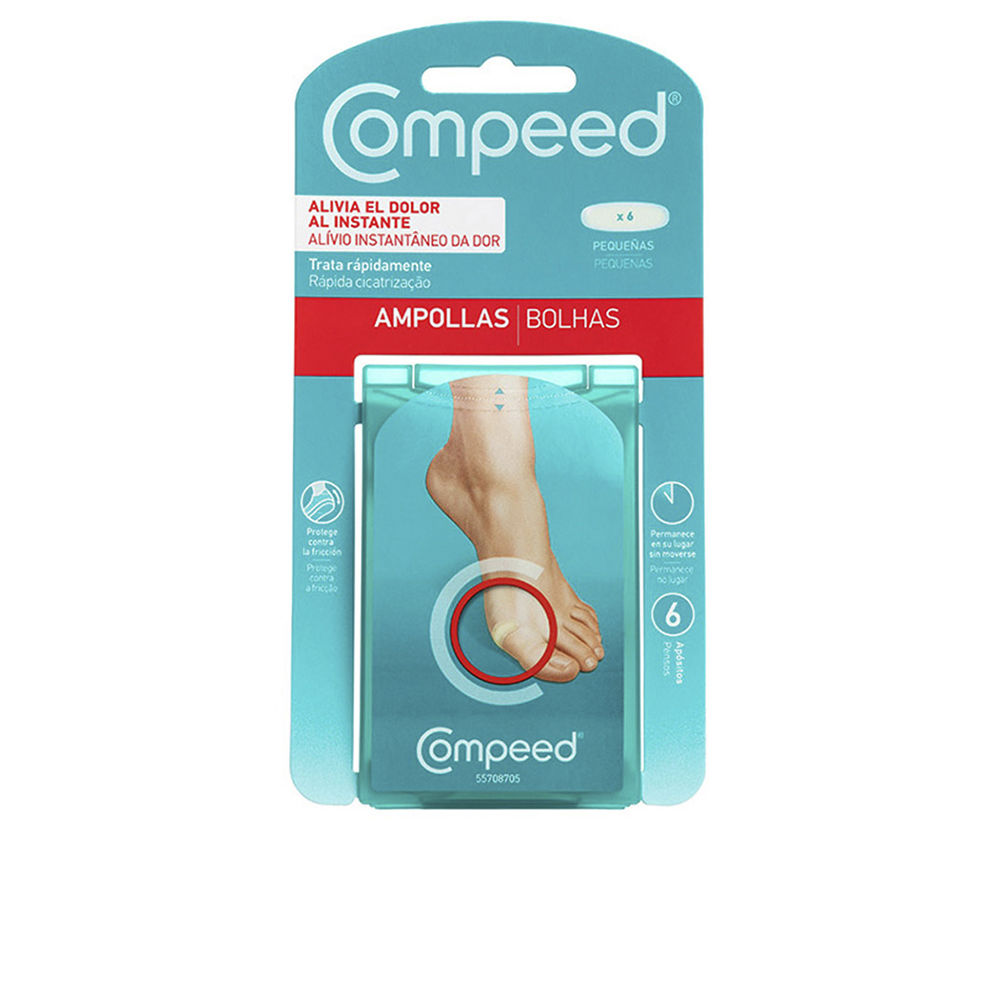 CompeedSmallBlistersDressingsx6 Compeed Pensos para Bolhas Pequenas x6 - Image 1