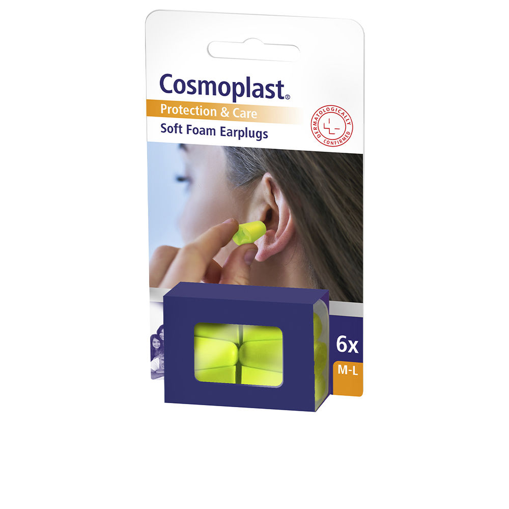 CosmoplastProtection&CareSoftFoamEarplugsx6 Cosmoplast Protection & Care Soft Foam Earplugs x6