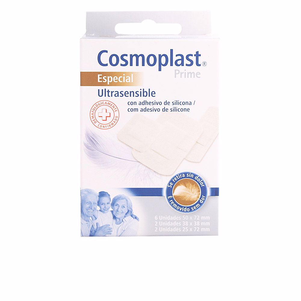 CosmoplastUltrasensitivePainlessPlastersx10 Cosmoplast Ultrasensitive Painless Plasters x10