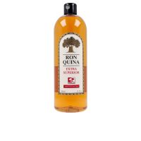 Bottle  of  Crusellas  Ron  Quina  Superior  Anti-Hair  Loss  Tonic  by  Crusellas,  a  revitalizing  tonic  indicated  for  hair  loss.