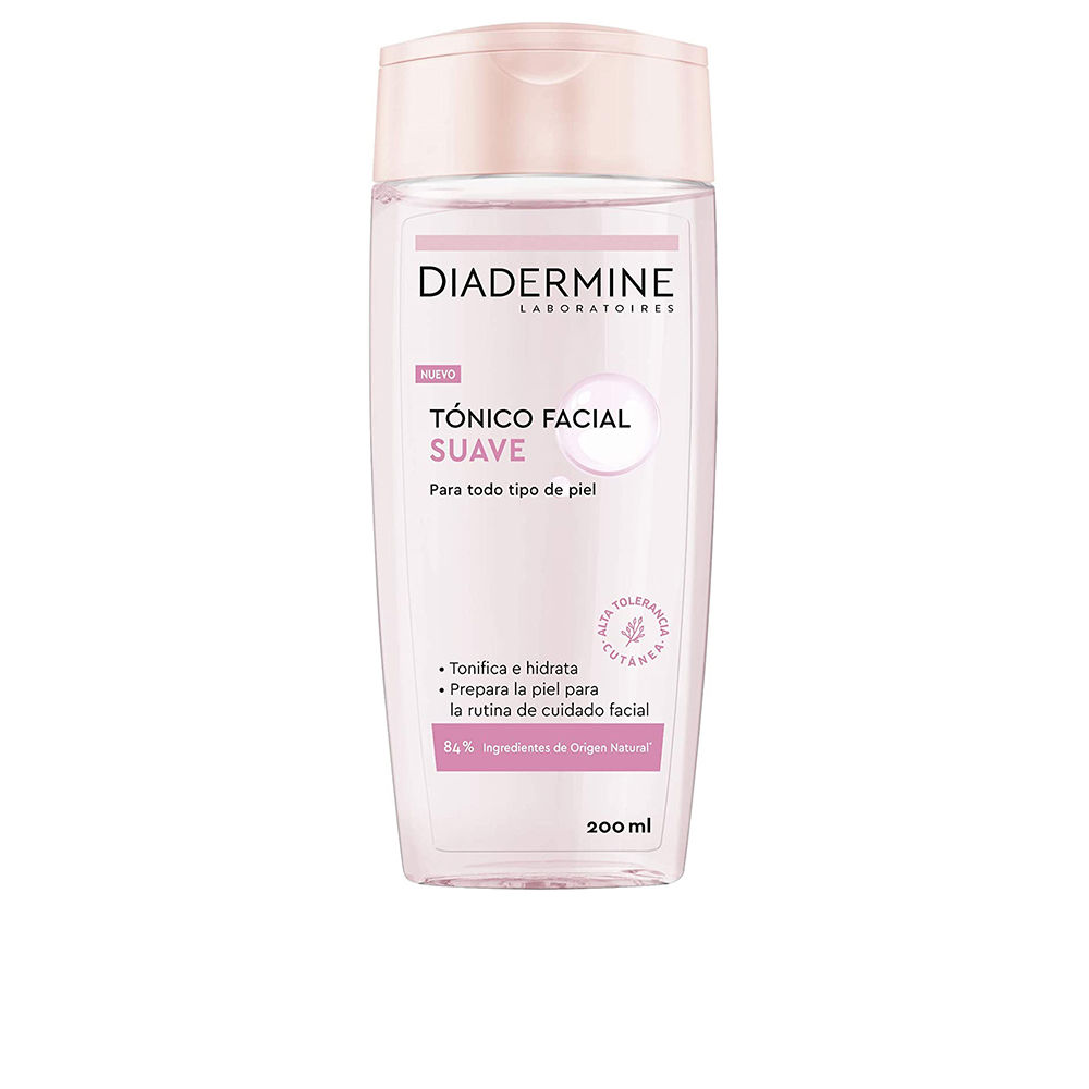 DiadermineGentleFacialToner200ml Bottle of Diadermine Gentle Facial Toner by Diadermine, a facial toner indicated for toning and hydrating the skin.