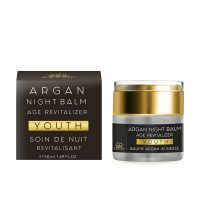 Jar  of  Diar  Argan  Age  Revitalizer  Night  Balm  by  Diar  Argan,  a  night  balm  indicated  for  restoring  firmness  and  skin  comfort.