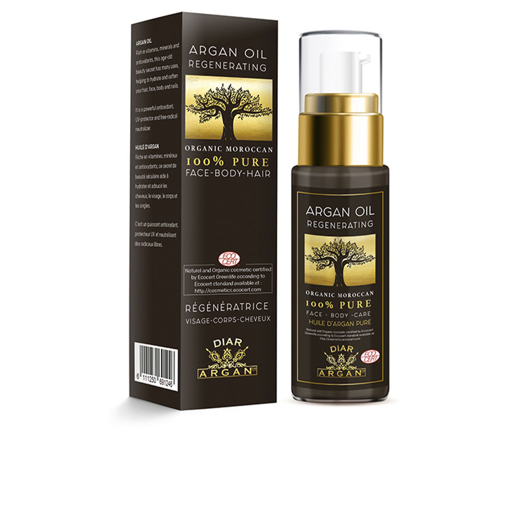 DiarArganRegeneratingOil100%PureArganBio30ml Diar Argan Regenerating Oil 100% Pure Argan Bio 30ml
