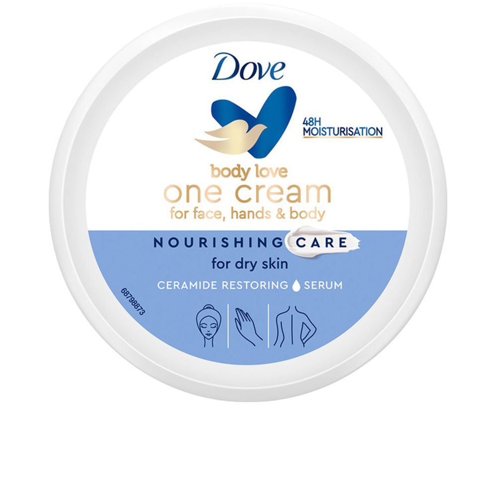 DoveBodyLoveNourishingCreamFaceBodyAndHandsDrySkin250ml Dove Body Love Nourishing Cream Face Body And Hands Dry Skin 250ml