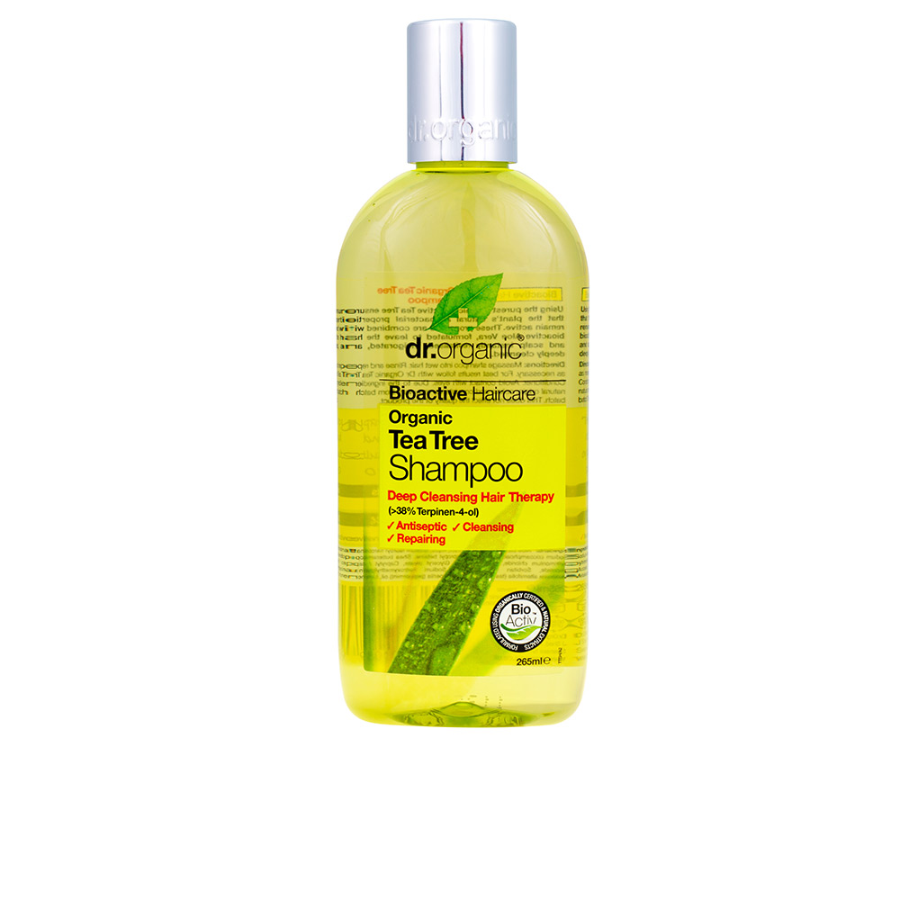 Dr.OrganicBioactiveOrganicTeaTreeShampoo265ml Dr. Organic Bioactive Organic Tea Tree Shampoo 265ml - 画像 (1)