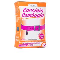 Box  of  Drasanvi  Garcinia  Cambogia  Capsules,  a  dietary  supplement  indicated  for  promoting  weight  loss  and  reducing  appetite.