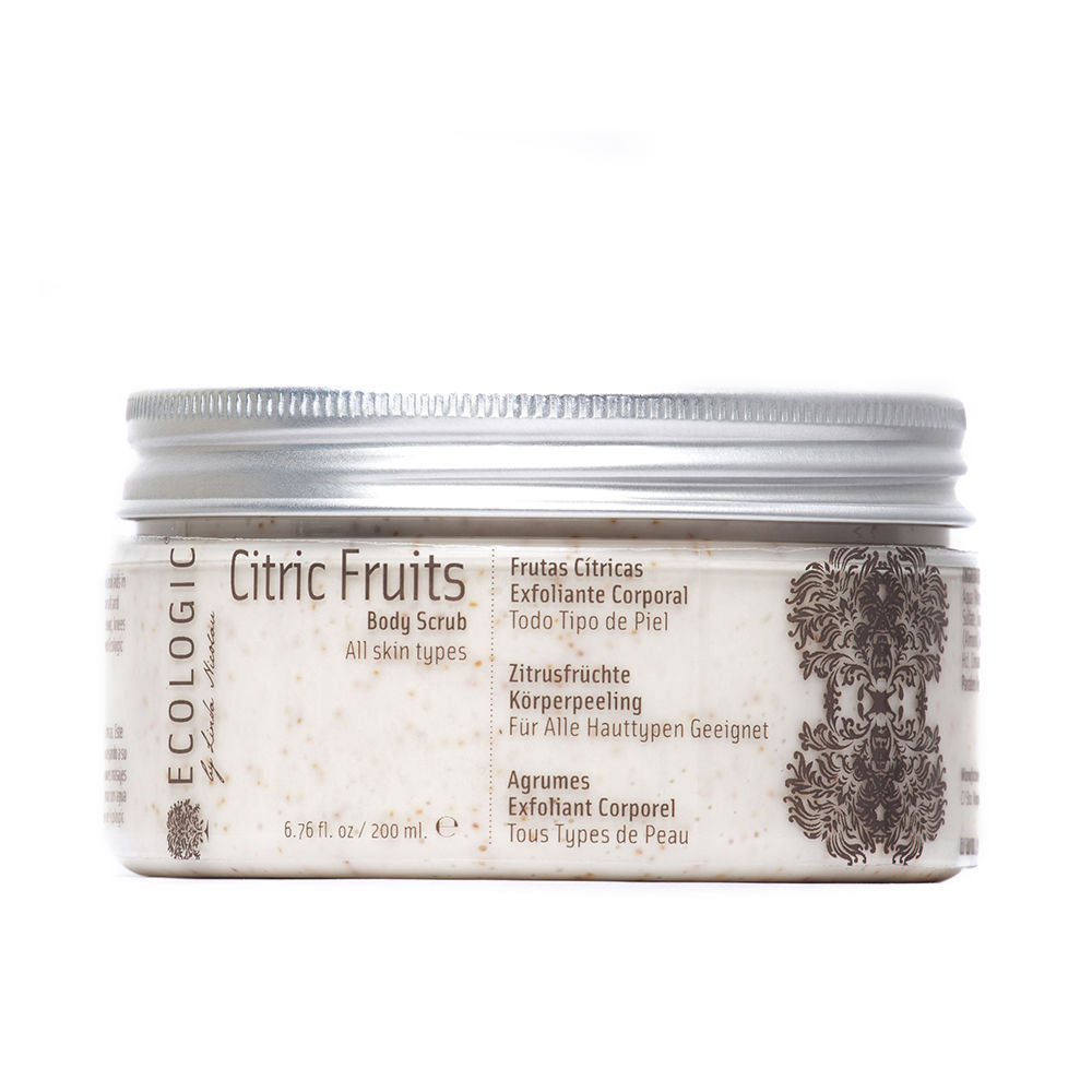 EcologicCosmeticsCitrusFruitsBodyScrub200ml Ecologic Cosmetics Citrus Fruits Body Scrub 200ml