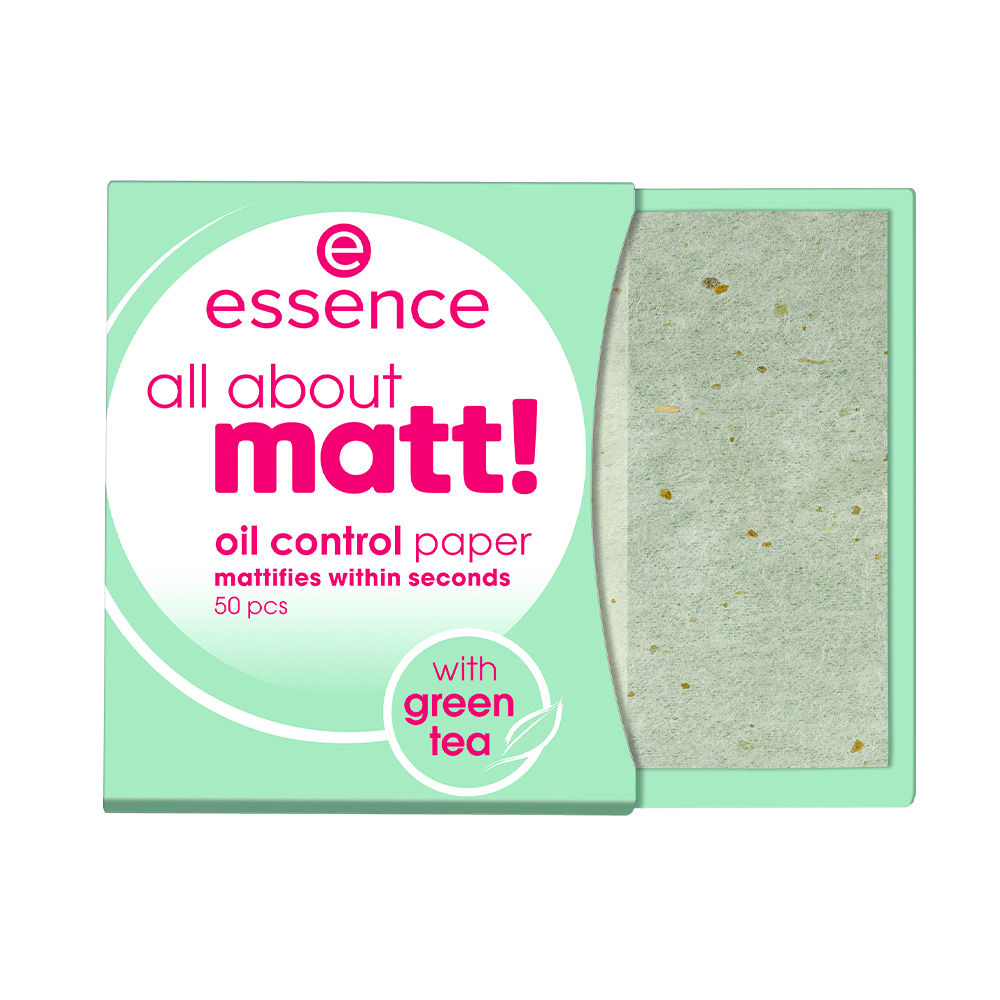 EssenceAllAboutMattOilControlPaperx50 Essence All About Matt! Oil Control Paper x50 - Image 1