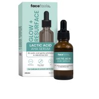 Face Facts Glow+ Resurface Lactic Acid AHA Serum 30ml