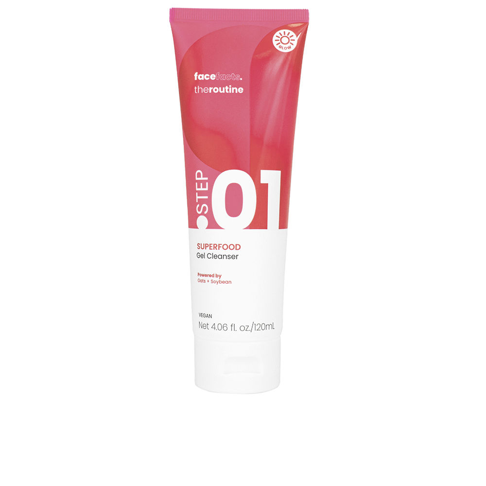 FaceFactsTheRoutineSuperfoodGelCleanser120ml Face Facts The Routine Superfood Gel Cleanser 120ml
