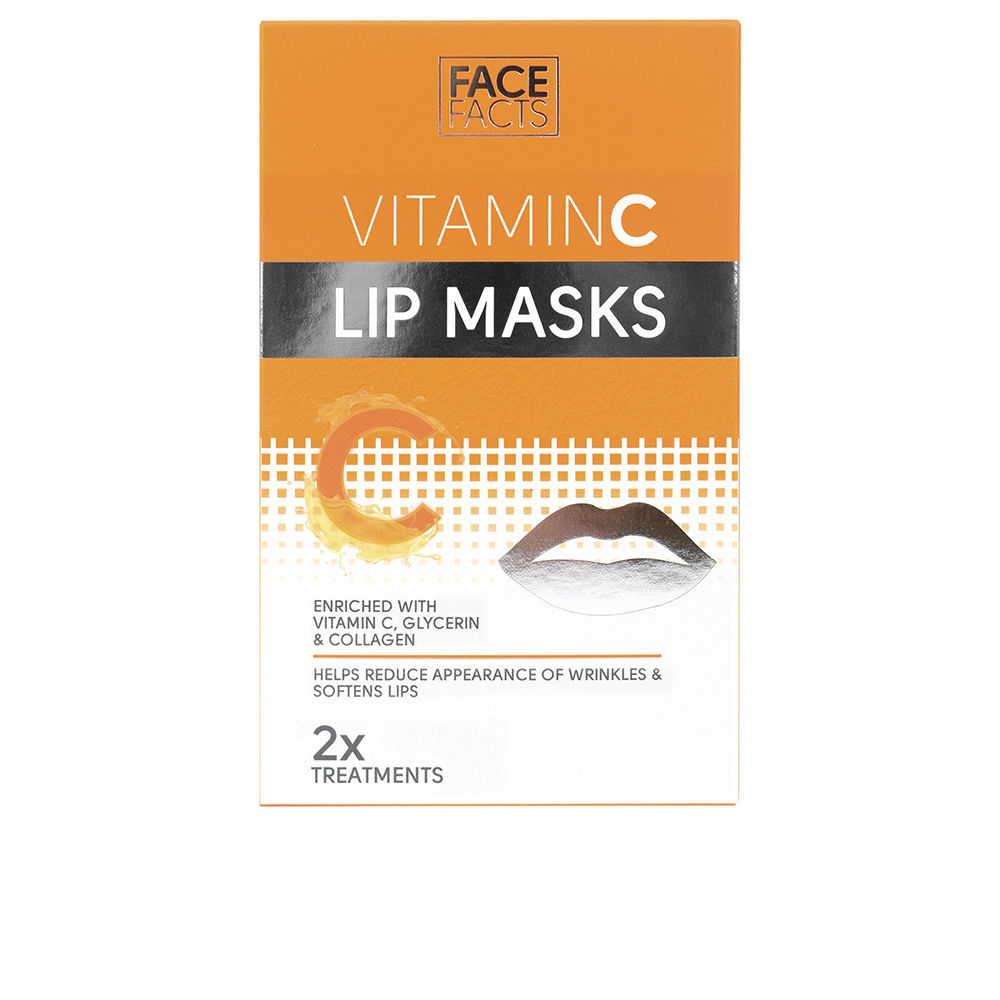 FaceFactsVitaminCLipMasksx2 Face Facts Vitamin C Lip Masks x2