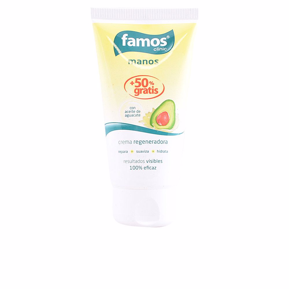 FamosAvocadoOilRegeneratingHandsCream75ml Famos Avocado Oil Regenerating Hands Cream 75ml