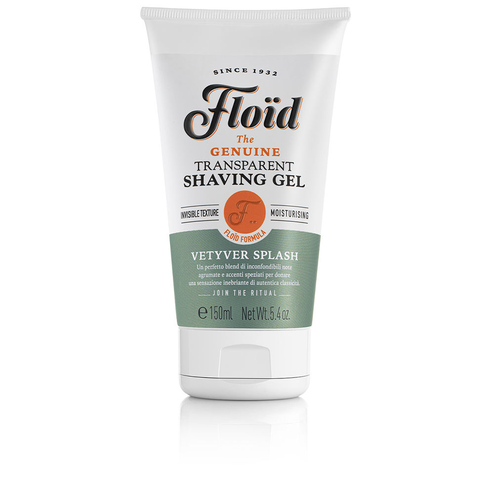 FloïdVetyverSplashTransparentShavingGel150ml Floïd Vetyver Splash Transparent Shaving Gel 150ml