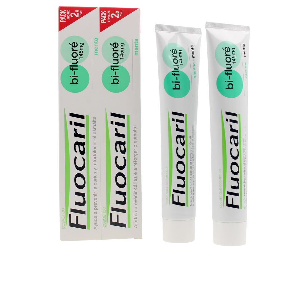 FluocarilBi-Fluoré145MgMintToothpaste2x75ml Fluocaril Bi-Fluoré 145Mg Mint Toothpaste 2x75ml
