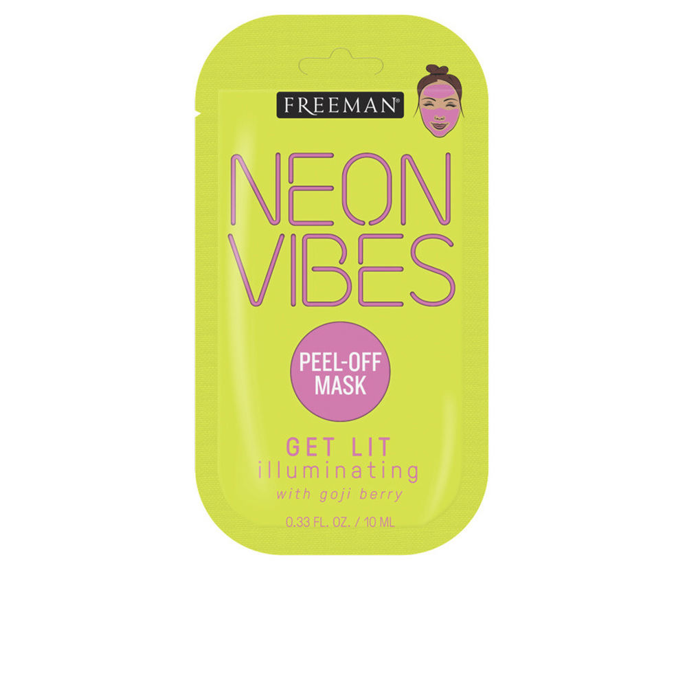 FreemanNeonVibesGetLitPeel-OffMask10ml Freeman Neon Vibes Get Lit Peel-Off Mask 10ml
