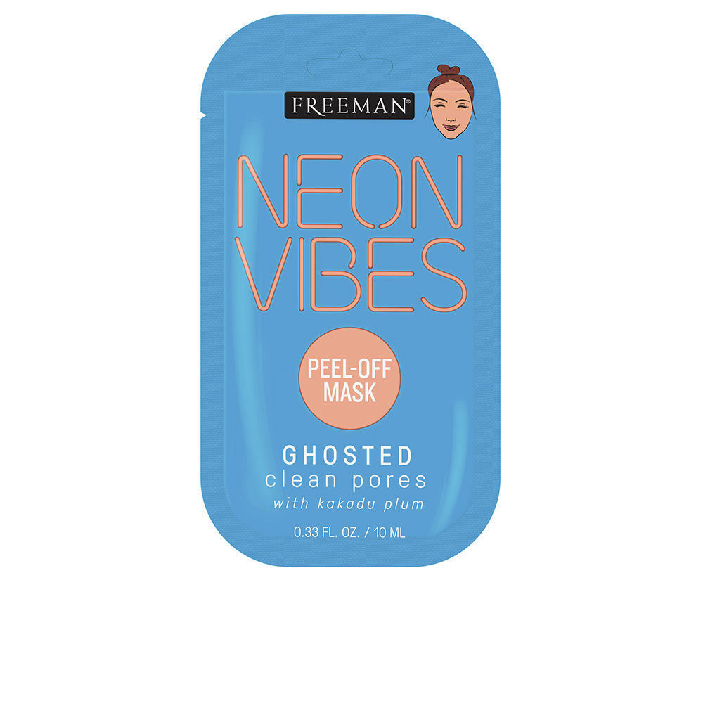 FreemanNeonVibesGhostedPeel-OffMask10ml Freeman Neon Vibes Ghosted Peel-Off Mask 10ml