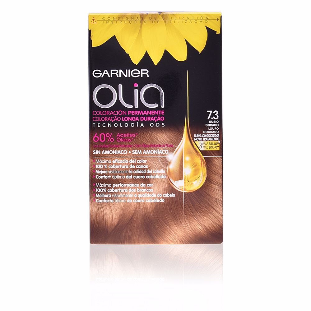 GarnierOliaPermanentHairColor7 Garnier Olia Permanent Hair Color 7