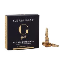 Box  of  Germinal  Immediate  Action  Ampoules  by  Germinal,  a  serum  indicated  for  providing  a  lifting  effect  and  skin  luminosity.