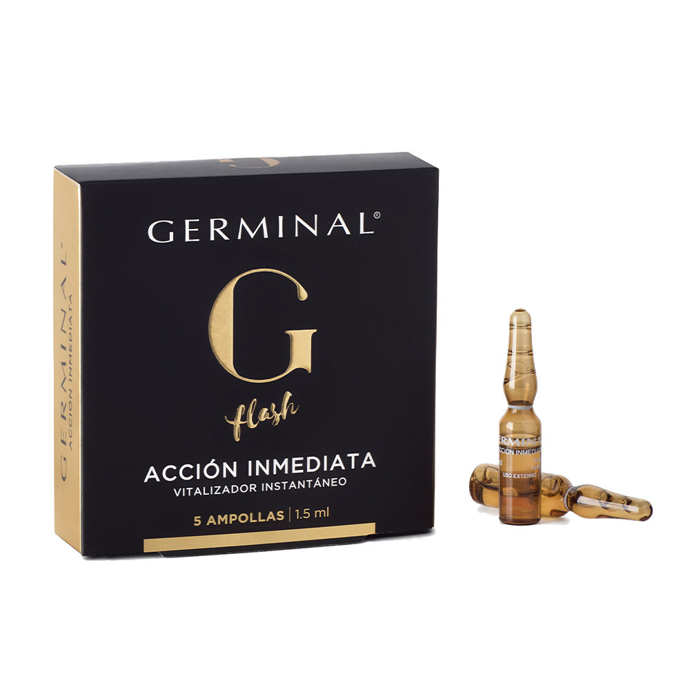 GerminalImmediateActionAmpoules5x1 Box of Germinal Immediate Action Ampoules by Germinal, a serum indicated for providing a lifting effect and skin luminosity.