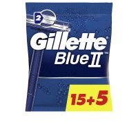 Box  of  Gillette  Blue  2  Disposable  Razor  Blade  by  Gillette,  disposable  razors  indicated  for  a  comfortable  and  long  lasting  shave.