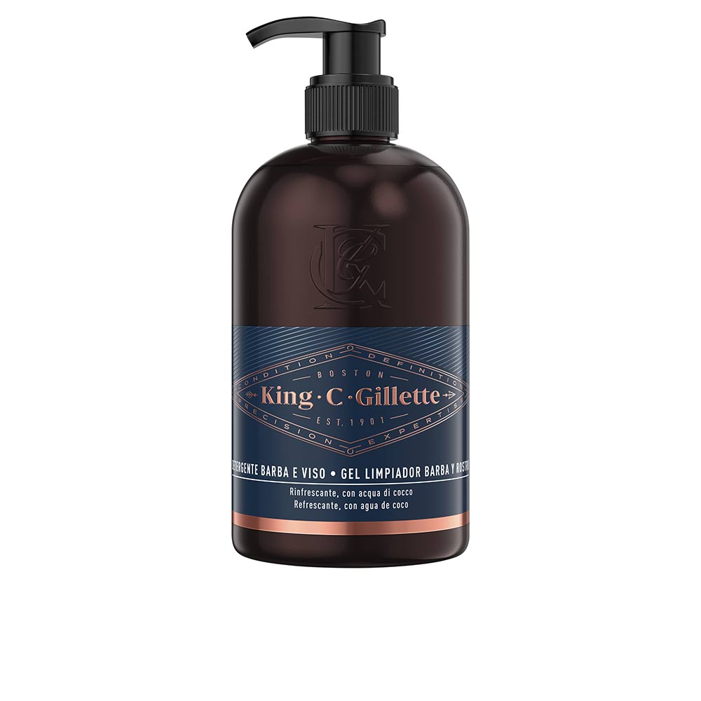 GilletteKingBeard&FaceWashGel350ml Gillette King Beard & Face Wash Gel 350ml