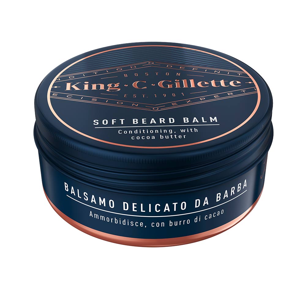 GilletteKingCGilletteSoftBeardBalm100ml Gillette King C Gillette Soft Beard Balm 100ml