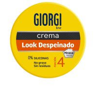 Jar  of  Giorgi  Line  Hold  and  Texture  Cream  Look  Disheveled  Look  Nº4  by  Giorgi,  a  styling  cream  indicated  for  a  tousled  hairstyle.