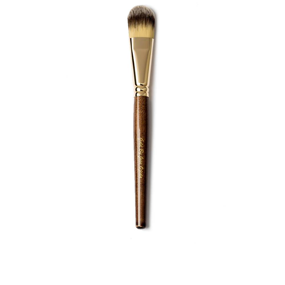 GoldByJoseOjedaSyntheticTwo-ToneFaceShapeBrush Gold By Jose Ojeda Synthetic Two-Tone Face Shape Brush