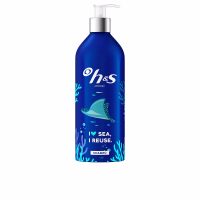H&S Refillable Aluminum Classic Shampoo Bottle 430ml