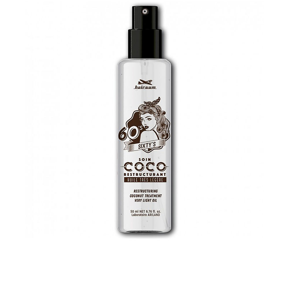 HairgumSixtySRecoveryCoconutOil50ml Hairgum Sixty S Recovery Coconut Oil 50ml - Image 1