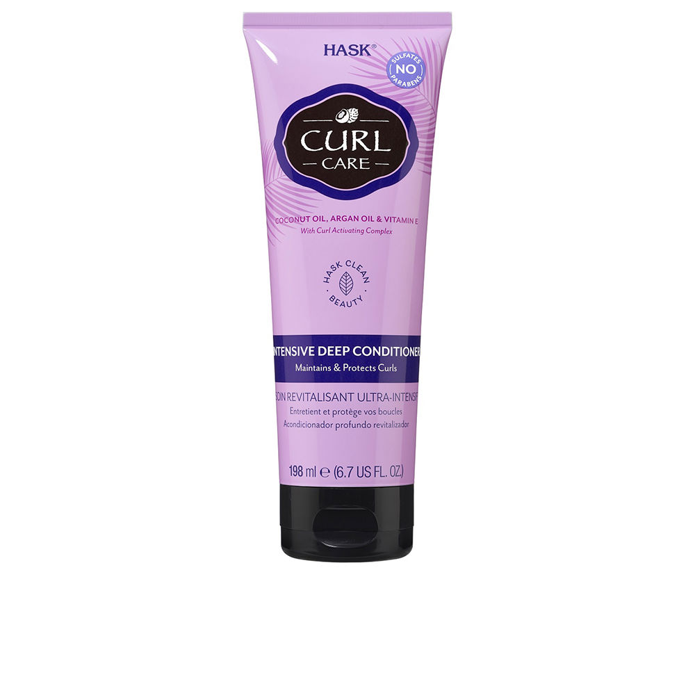 HaskCurlCareIntensiveDeepConditioner198ml Hask Curl Care Intensive Deep Conditioner 198ml