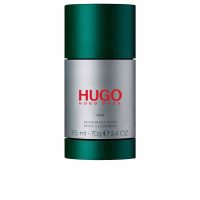 Product  container  of  Hugo  Boss  Hugo  Deodorant  Stick  by  Hugo  Boss,  a  deodorant  indicated  for  all  day  freshness  and  odor  protection.