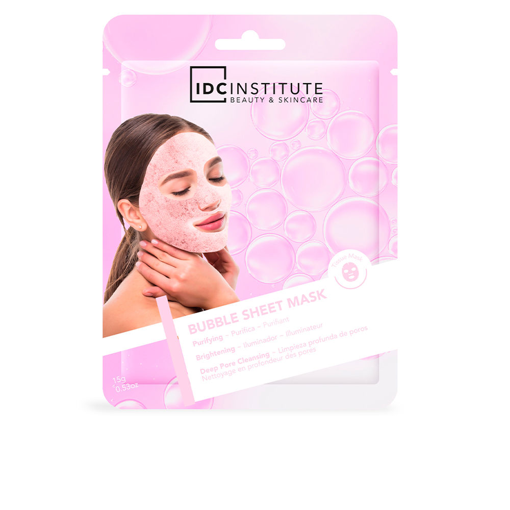IdcInstituteBubbleSheetMaskDeepPoreCleansing Idc Institute Bubble Sheet Mask Deep Pore Cleansing