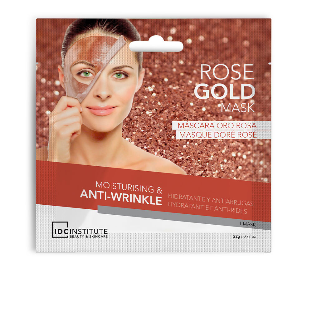 IdcInstituteRoseGoldMoisturizingAnti-WrinkleFacialMask27g Idc Institute Rose Gold Moisturizing Anti-Wrinkle Facial Mask 27g
