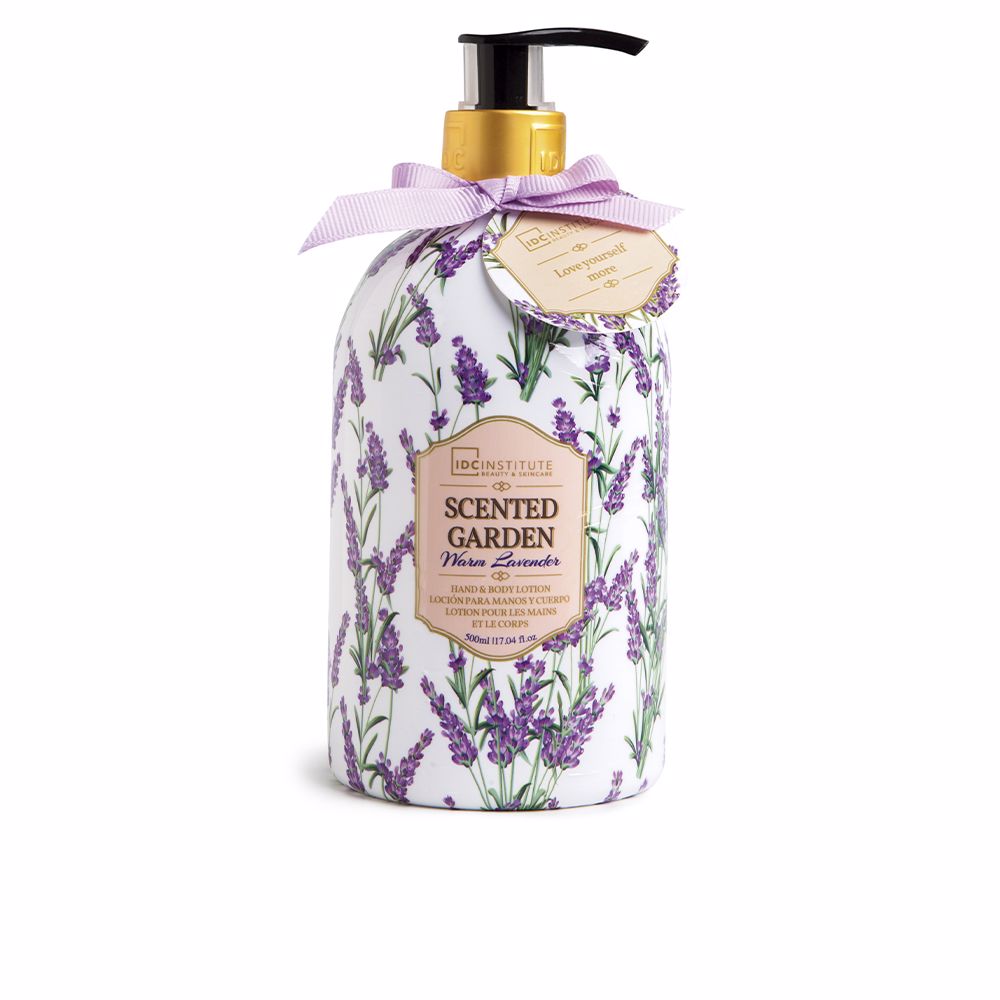 IdcInstituteScentedGardenHandBodyLotionWarmLavender500ml Idc Institute Scented Garden Hand & Body Lotion Warm Lavender 500ml - 画像 (1)