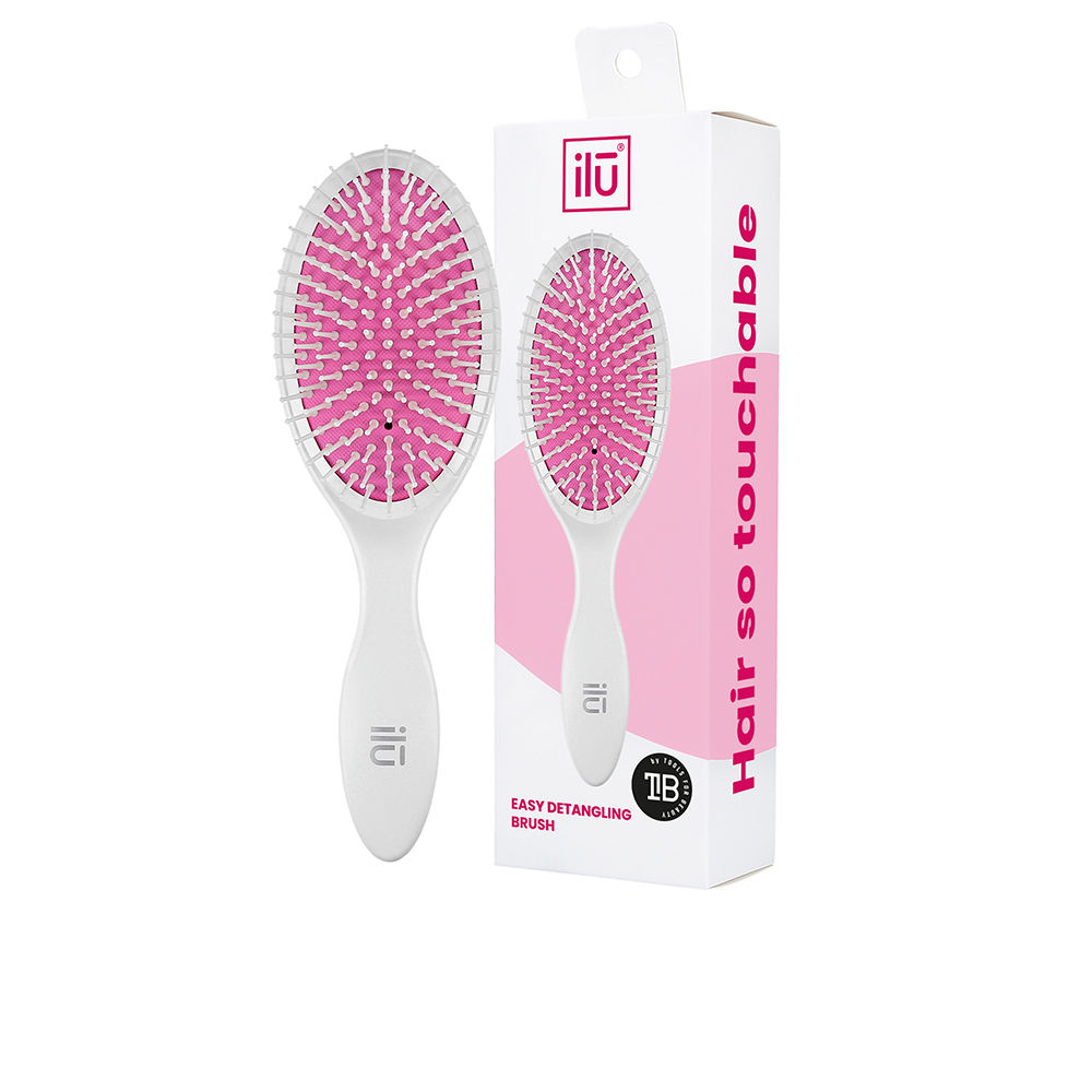 IluEasyDetanglingBrushColorOval Ilū Easy Detangling Brush Color Oval - 画像 (1)