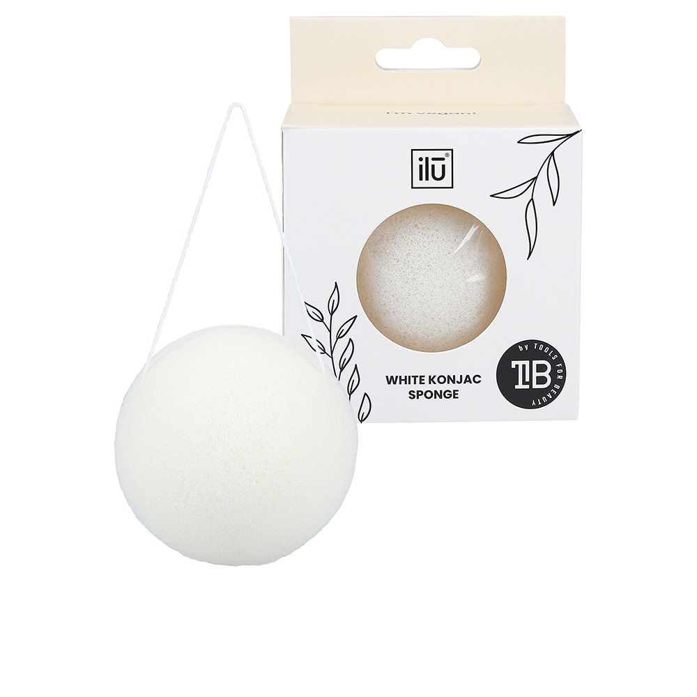 IlūKonjacSpongeColorWhite Ilū Konjac Sponge Color White