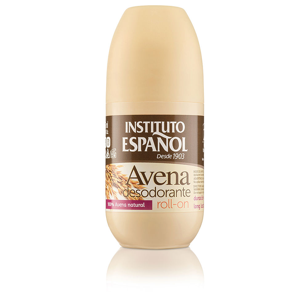 InstitutoEspañolOatDeoRoll-On75ml Bottle of Instituto Español Oat Deo Roll-On by Instituto Español, a roll-on deodorant indicated for reducing perspiration and odour.