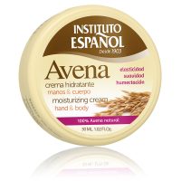 Tube  of  Instituto  Español  Oat  Moisturizing  Cream  by  Instituto  Español,  a  cream  indicated  for  moisturizing  the  body  and  hands.