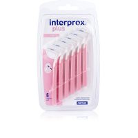 Box  of  Interprox  Plus  Nano  Interdental  Brush  by  Interprox,  a  brush  indicated  for  cleaning  tight  interdental  spaces  and  food  debris.