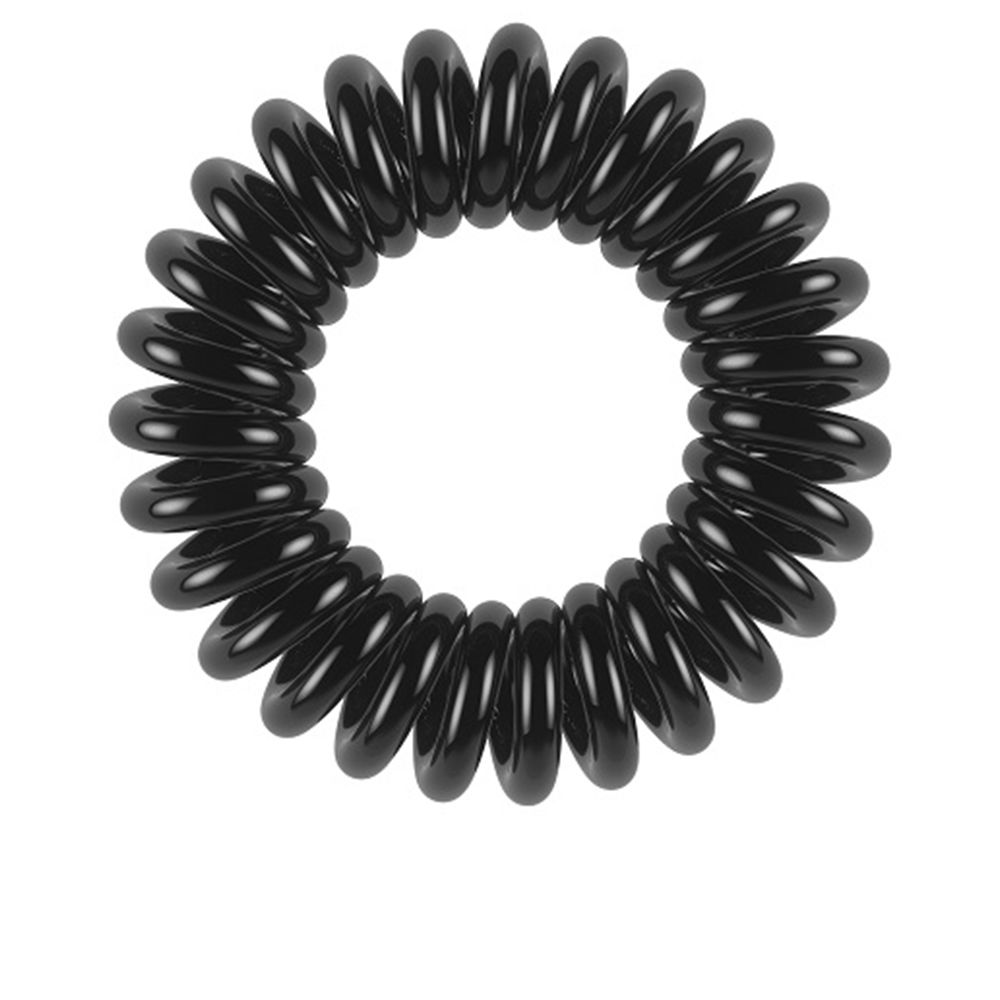 InvisibobbleOriginalTrueBlackx3 インビジボブル トレースレスゴム ブラック ヘアアクセサリー x3 - 画像 (1)