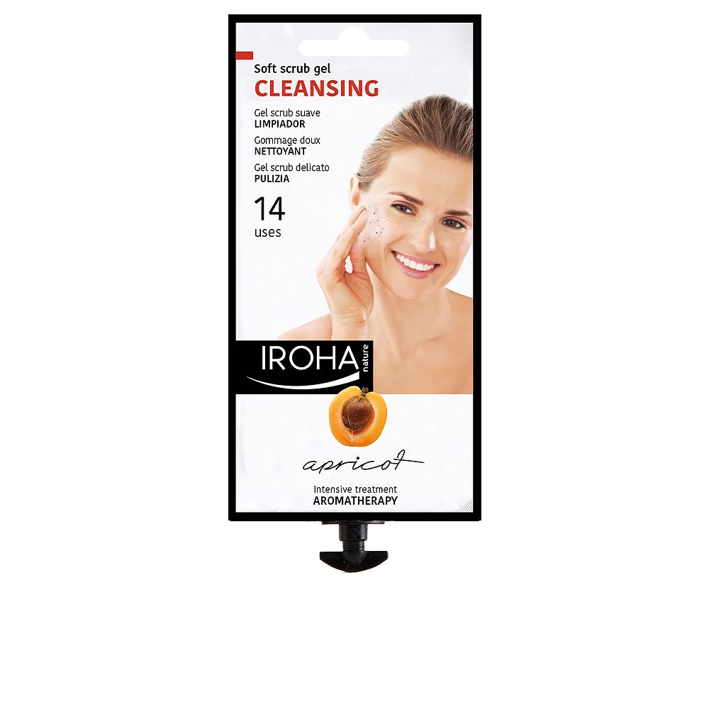 IrohaApricotSoftScrubGelCleansing14Uses Iroha Apricot Soft Scrub Gel Cleansing 14 Uses